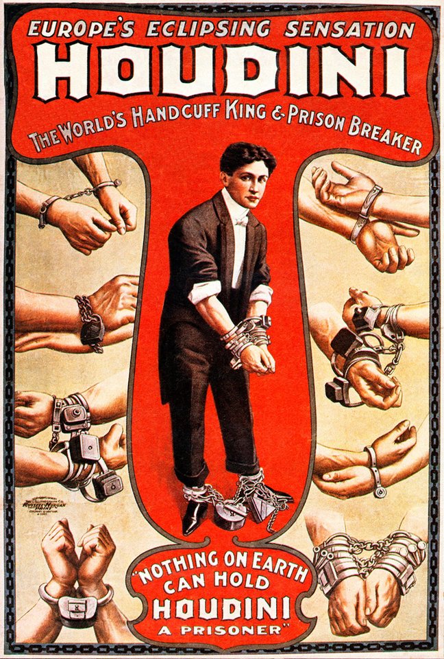 Harry Houdini: The Master of Escape and Illusion - moreshet.com