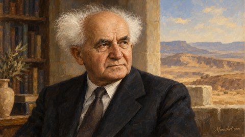 David Ben-Gurion - moreshet.com