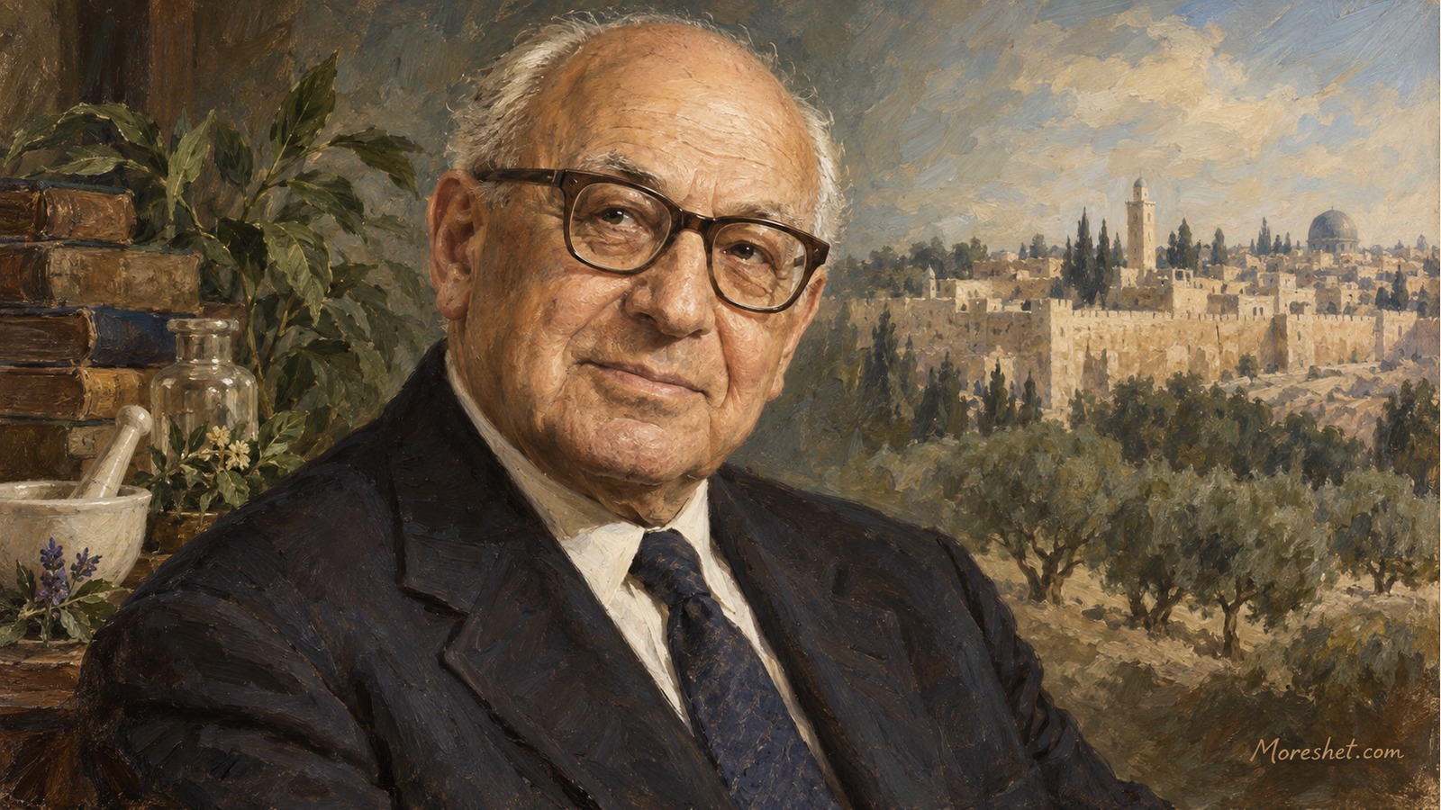 Günther Friedländer — AI-generated artistic portrait