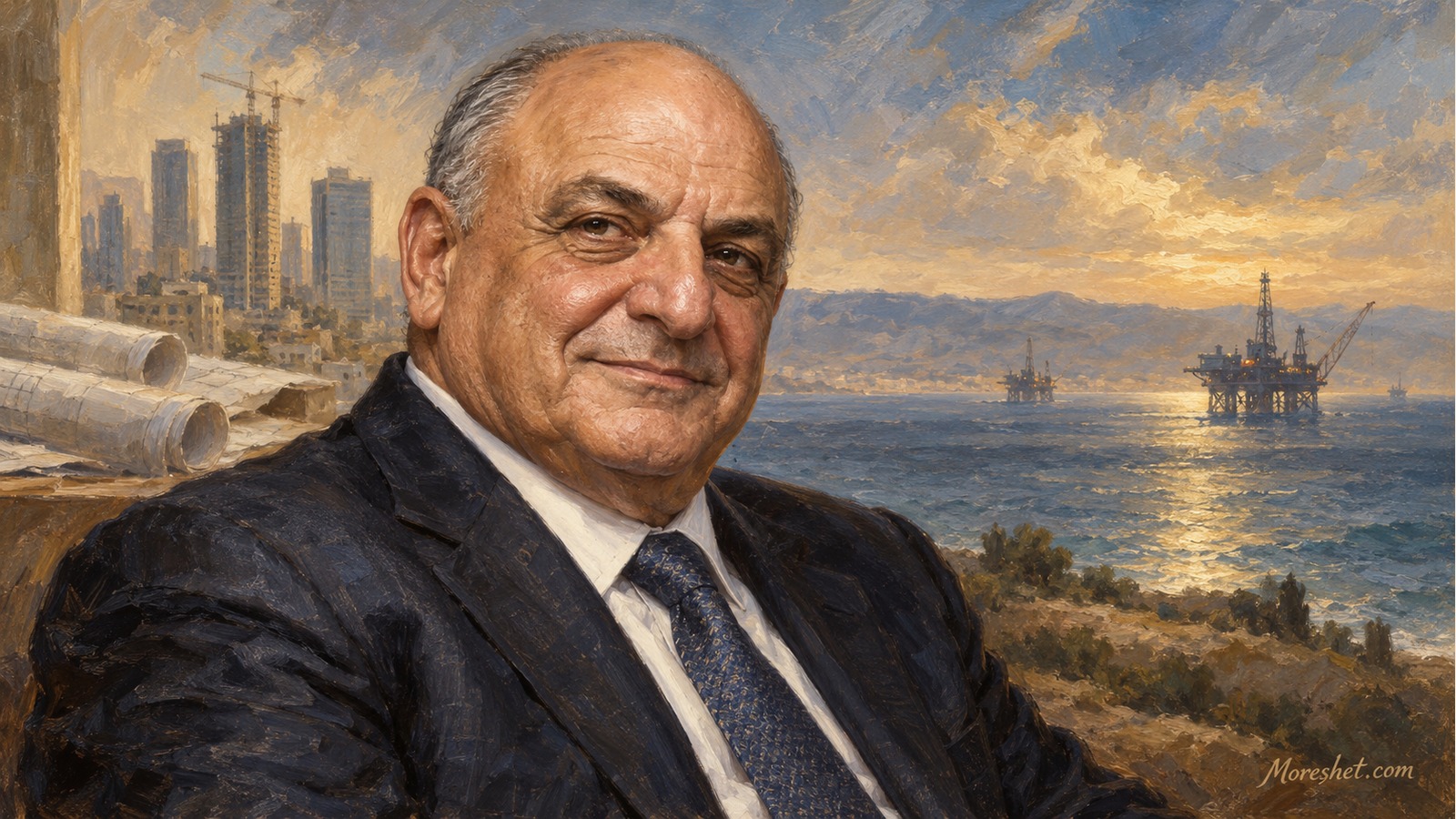 Isaac Teshuva — AI-generated artistic portrait