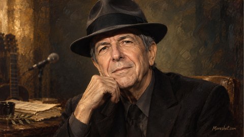 Leonard Cohen: The Poet of Emotion and Metaphor - moreshet.com