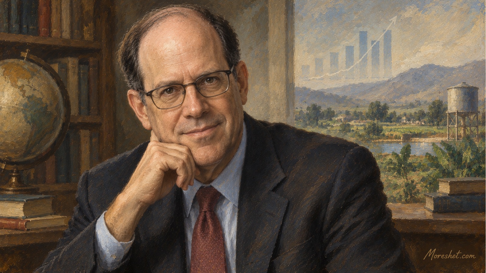Michael Kramer — AI-generated artistic portrait