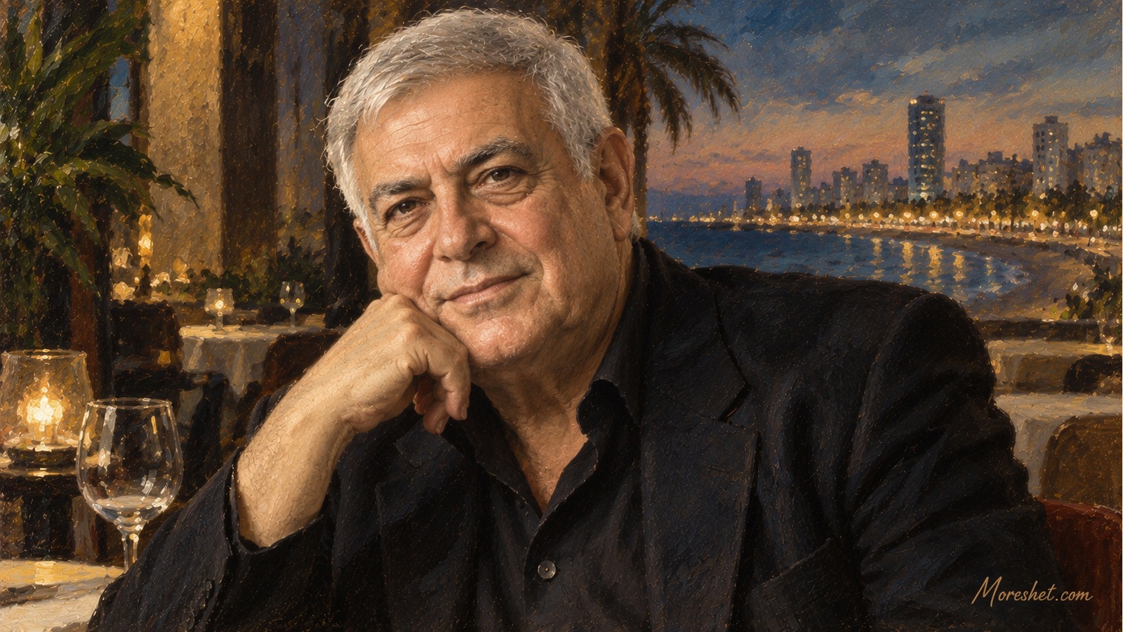 Rafi Shaouli — AI-generated artistic portrait